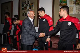 گزارش تصویری:: بدرقه تیم فوتبال امید