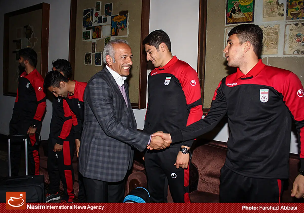 گزارش تصویری:: بدرقه تیم فوتبال امید