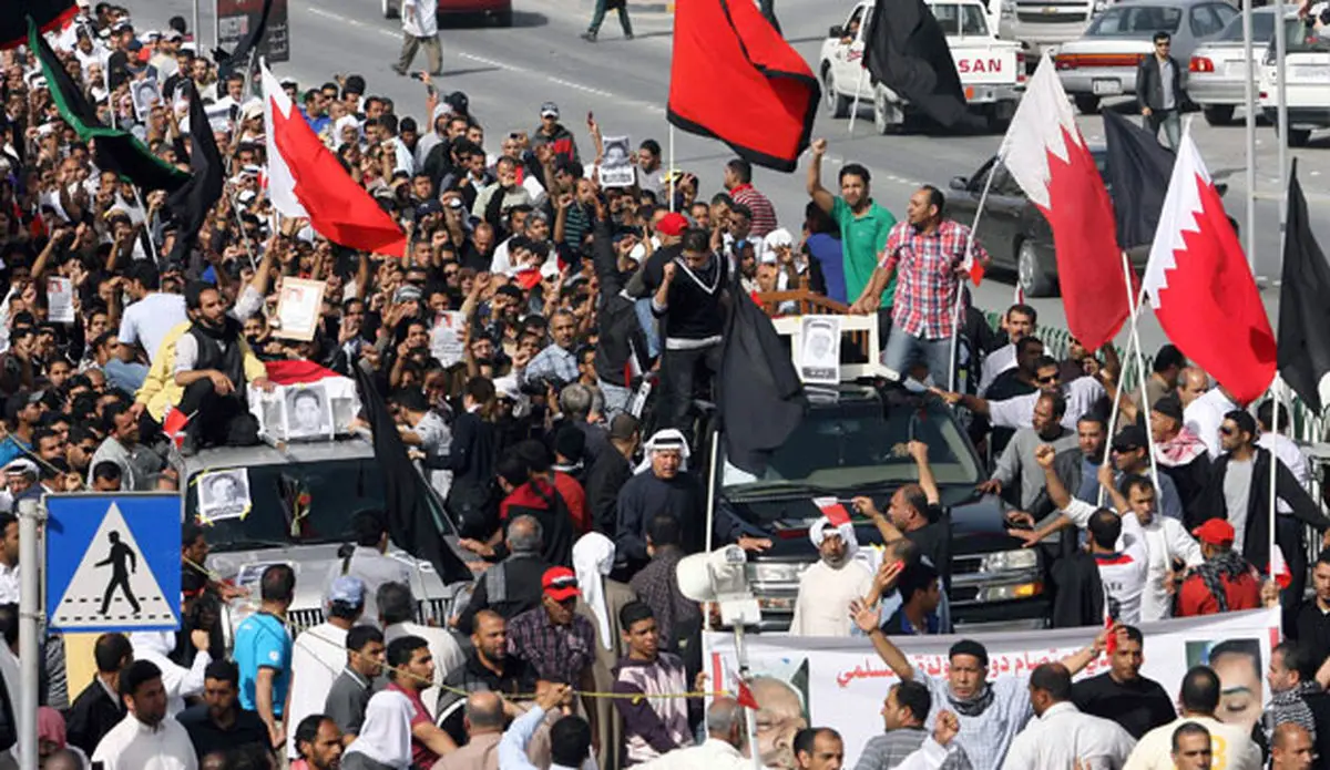 تظاهرات همبستگی با شیخ "علی سلمان" در بحرین، مجددا آغاز شد