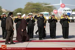 گزارش تصویری:: سفر رئیس‌جمهور به استان بوشهر