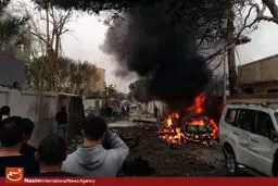 انفجار خودروی بمب‌گذاری شده در منطقه 