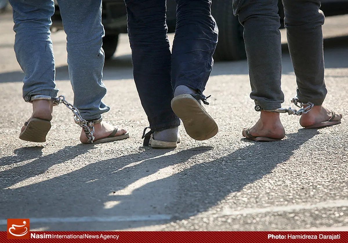 گزارش تصویری:: دستگیری جمعی از سارقان حرفه‌ای در تهران