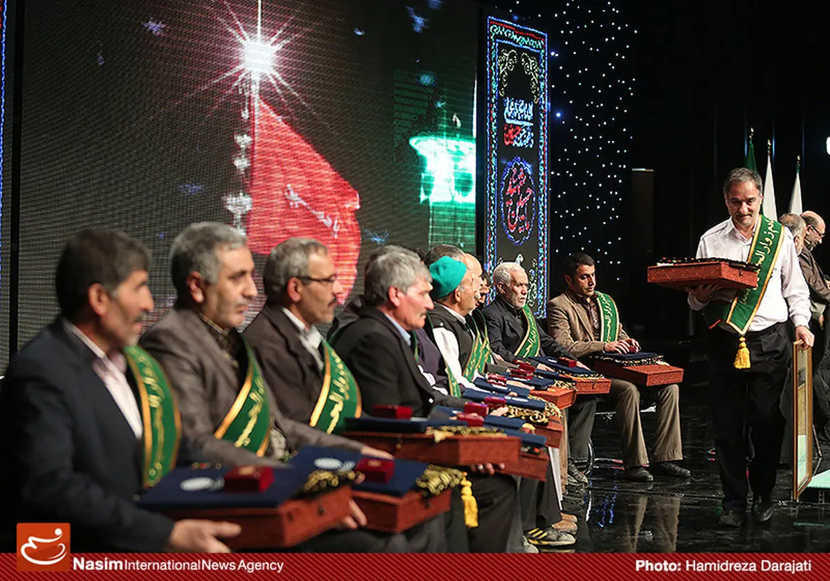 دست‌اندرکاران آیین اربعین حسینی در اهواز تجلیل شدند