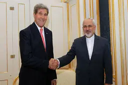 دیدار ظریف و کری/ ۲۴ دی
