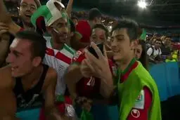 تماشاگران ایران رکورد جام ملت‌ها را شکستند