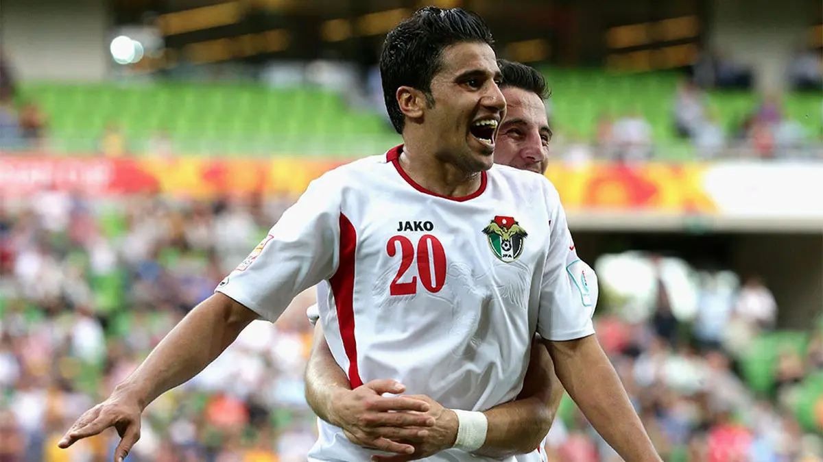 "حمزه الدردور" بهترین بازیکن دیدار فلسطین و اردن شد