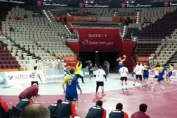 تیم ملی هندبال ایران در نیمه نخست، بوسنی را شکست داد