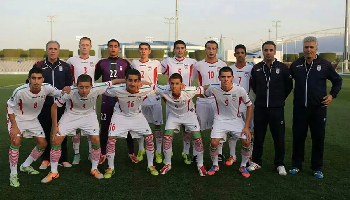 تیم فوتبال نوجوانان به بلاروس رفت