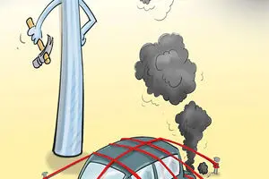 کارتون:: مهار آلودگی