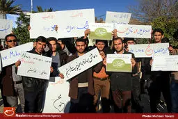 تجمع دانشجویی– مردمی عاشقان حضرت محمد(ص) در شیراز برگزار شد