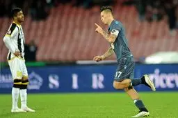 ناپولی به مرحله یک‌چهارم نهایی جام حذفی ایتالیا صعود کرد