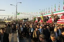 پیکرهای ۱۲۱ شهید تازه تفحص‌شده در اهواز تشییع شد