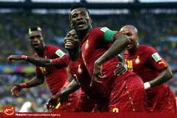 غنا مقابل الجزایر به پیروزی دست یافت