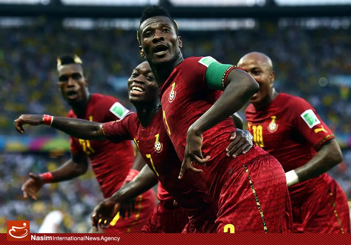 غنا مقابل الجزایر به پیروزی دست یافت