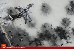 گزارش تصویری:: فرودگاهی که در آتش جنگ داخلی سوخت