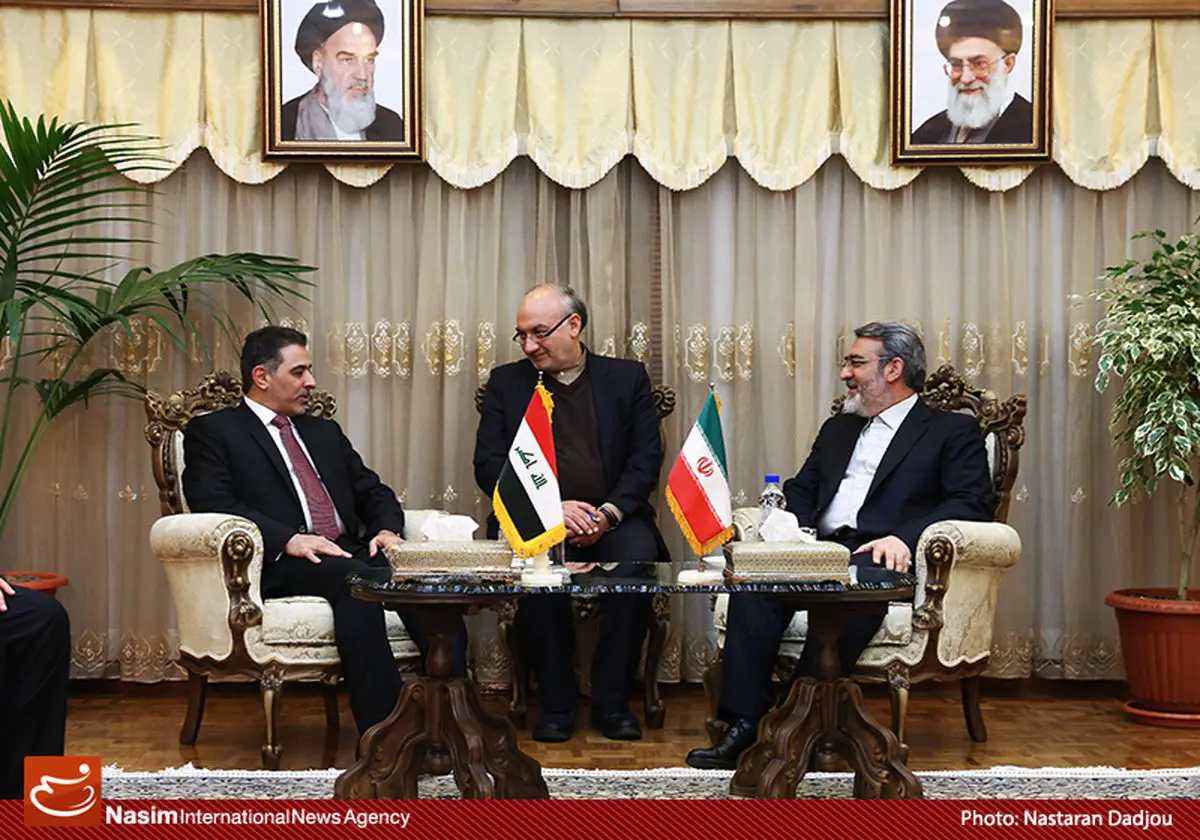 وزرای کشور ایران و عراق دیدار کردند