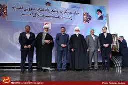 گزارش تصویری:: تکریم و معارفه نماینده ولی فقیه و رئیس جمعیت هلال احمر