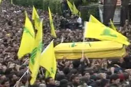 فیلم:: تشییع پیکر فرزند شهید عماد مغنیه