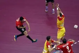 تیم ملی هندبال در نیمه نخست مغلوب کرواسی شد