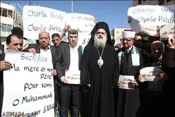 اسقف اعظم فلسطین به پیامبر اکرم (ص) ادای احترام کرد+تصاویر