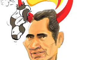 کاریکاتور:: ناداور به ایران می‌آید