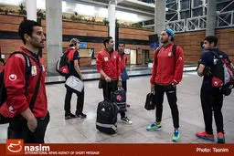 تیم ملی فوتبال به ایران بازگشت