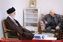 عکس خبری:: دیدار دبیرکل جبهه مردمی آزادی فلسطین با رهبر معظم انقلاب