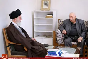عکس خبری:: دیدار دبیرکل جبهه مردمی آزادی فلسطین با رهبر معظم انقلاب