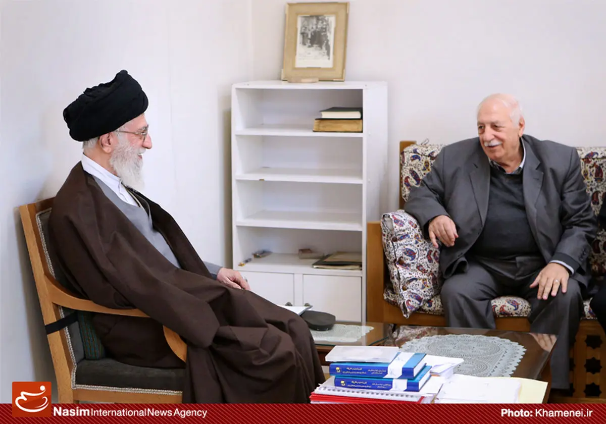 عکس خبری:: دیدار دبیرکل جبهه مردمی آزادی فلسطین با رهبر معظم انقلاب