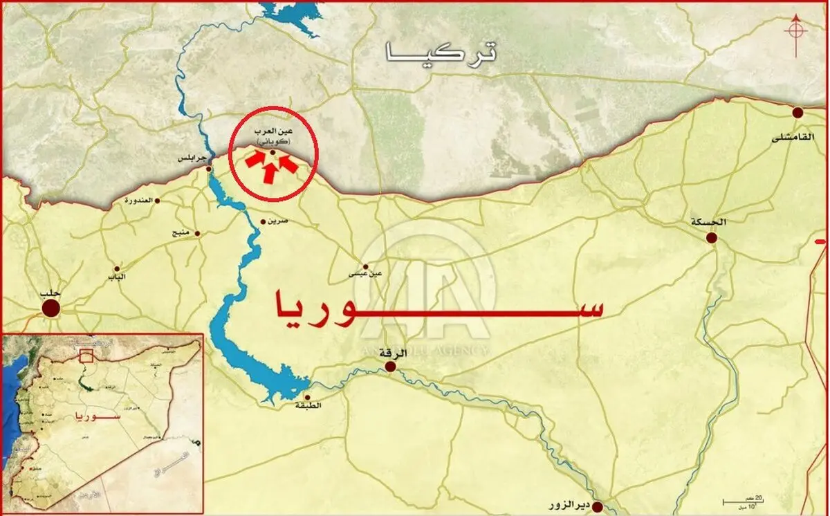 پنتاگون از اظهارنظر درباره آزادسازی کوبانی سوریه خودداری کرد