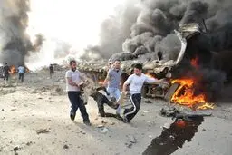 انفجار بمب در مسیر اتوبوس غیرنظامی در دمشق شش کشته و ۱۳ زخمی برجای گذاشت