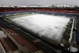 دیدار اوساسونا و ساراگوسا به دلیل بارش برف لغو شد