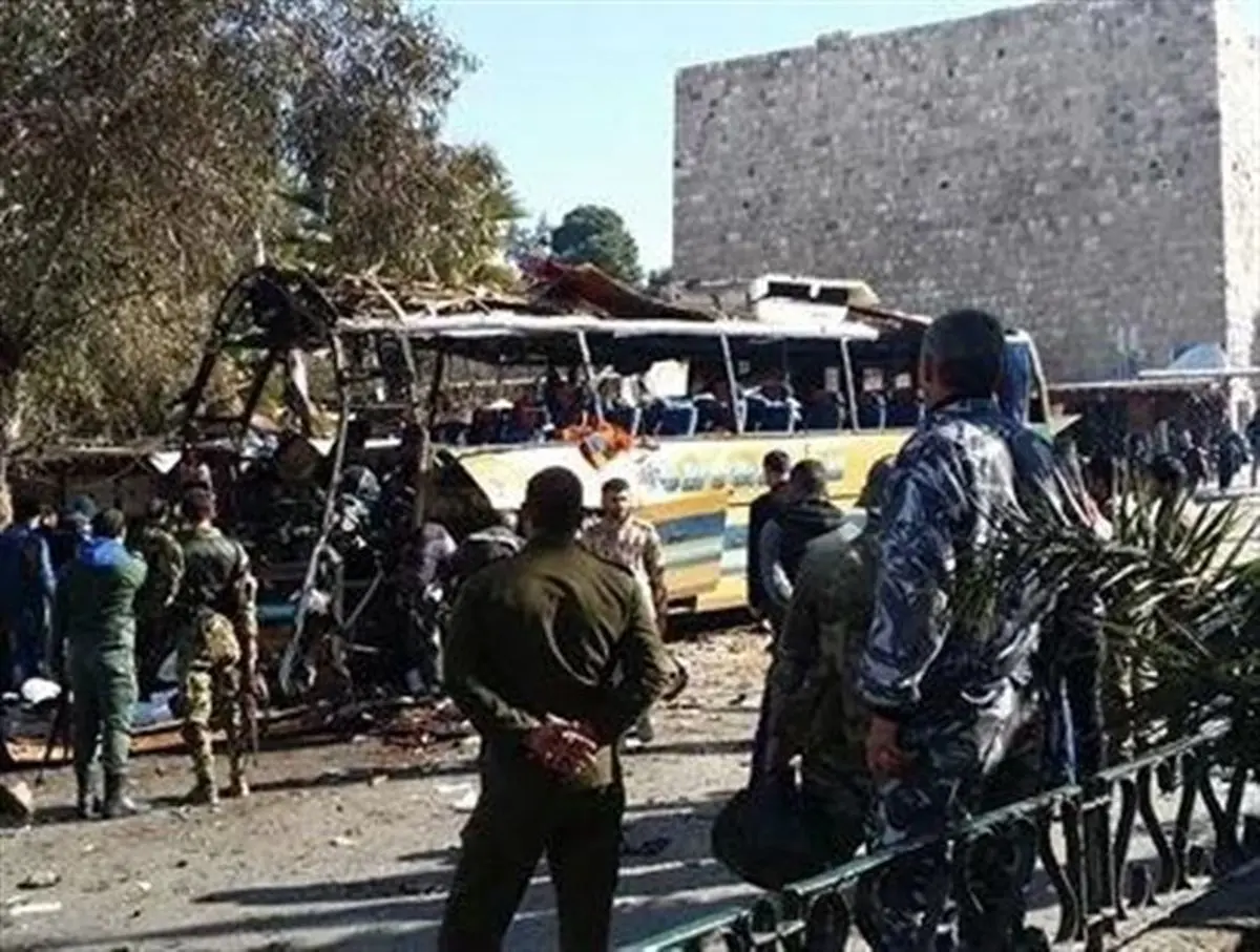 ارتش سوریه از خنثی شدن دومین بمب در محل انفجار امروز دمشق خبر داد