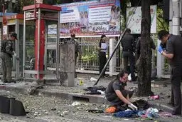 مقامات تایلند از وقوع دو انفجار در منطقه‌ای در پایتخت این کشور خبر دادند