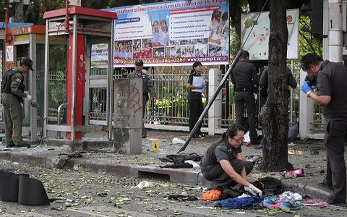 دولت تایلند در پی انفجار دیروز تدابیر امنیتی را در این کشور تشدید کرد