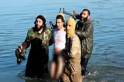 داعش خلبان اردنی اسیر این گروه را آتش زد