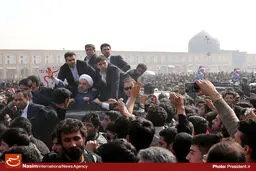 گزارش تصویری:: سفر رئیس‌جمهور به استان اصفهان