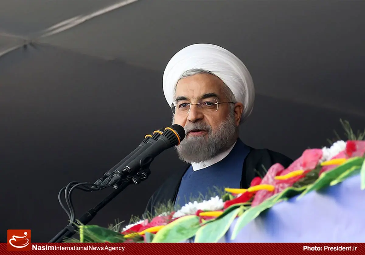 روحانی: ملت ایران از تحریم و تهدید نمی‌ترسد و راه آبادانی را ادامه می‌دهد