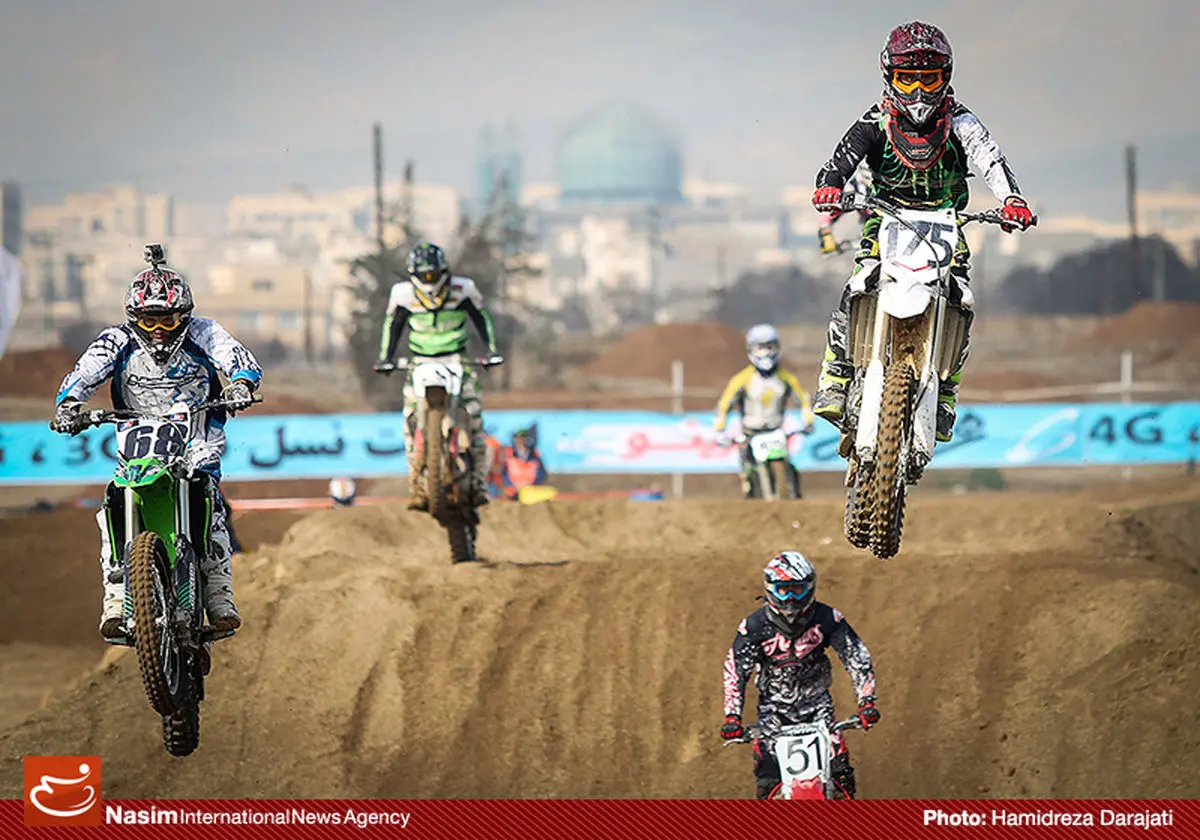 گزارش تصویری:: مسابقات موتورکراس جام فجر