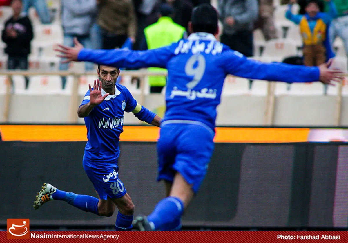 گزارش تصویری:: دیدار تیم‌های فوتبال استقلال و سپاهان