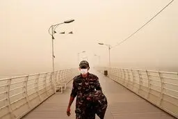 مدیرکل هواشناسی خوزستان: گرد و غبار شب گذشته از آسمان خوزستان رخت بربست