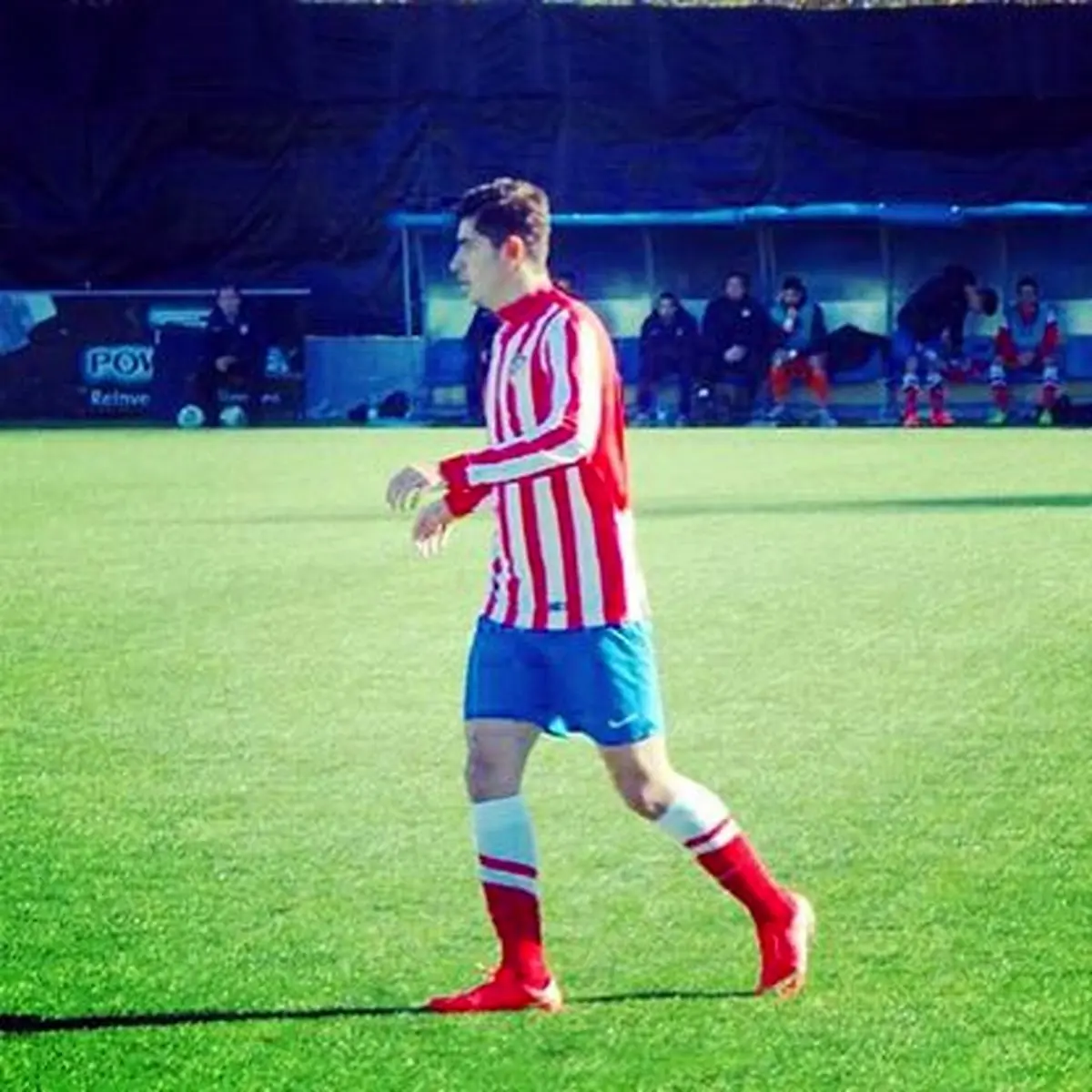 عزت‌‌اللهی ۹۰ دقیقه برای تیم جوانان اتلتیکومادرید بازی کرد