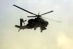 حزب‌الله عراق، یک بالگرد آمریکایی را در آسمان استان الانبار هدف قرار داد