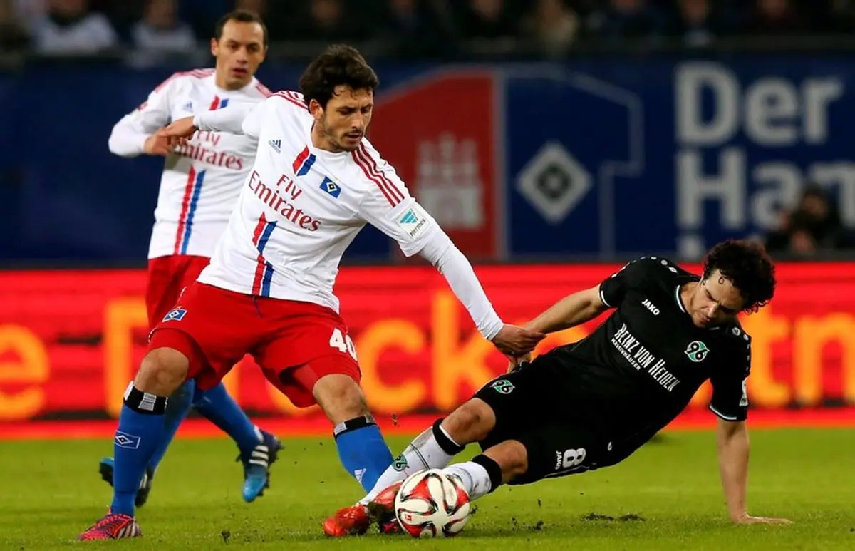 هامبورگ از سد هانوفر گذشت