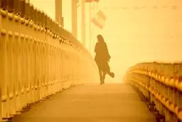 مدارس نوبت بعدازظهر اهواز به دلیل شدت غلظت گرد و خاک تعطیل شد