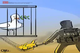 کاریکاتور:: دشمنان صلح