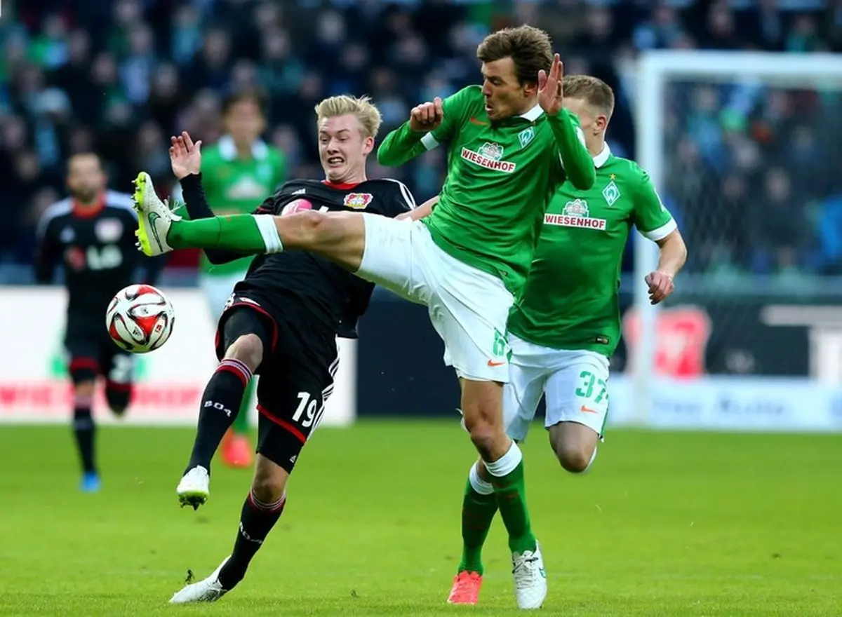 بایرلورکوزن در زمین وردربرمن شکست خورد