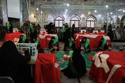 رئیس ستاد بازسازی عتبات عالیات فارس: ۱۳۰ پرچم حرم امام حسین(ع) به کربلا ارسال می‌شود