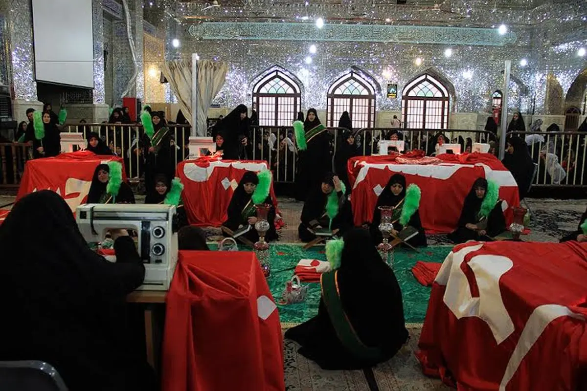 رئیس ستاد بازسازی عتبات عالیات فارس: ۱۳۰ پرچم حرم امام حسین(ع) به کربلا ارسال می‌شود