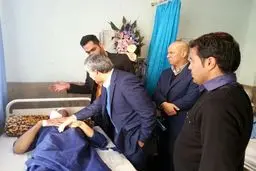 هاشمی از ملی‌پوش هندبال عیادت کرد